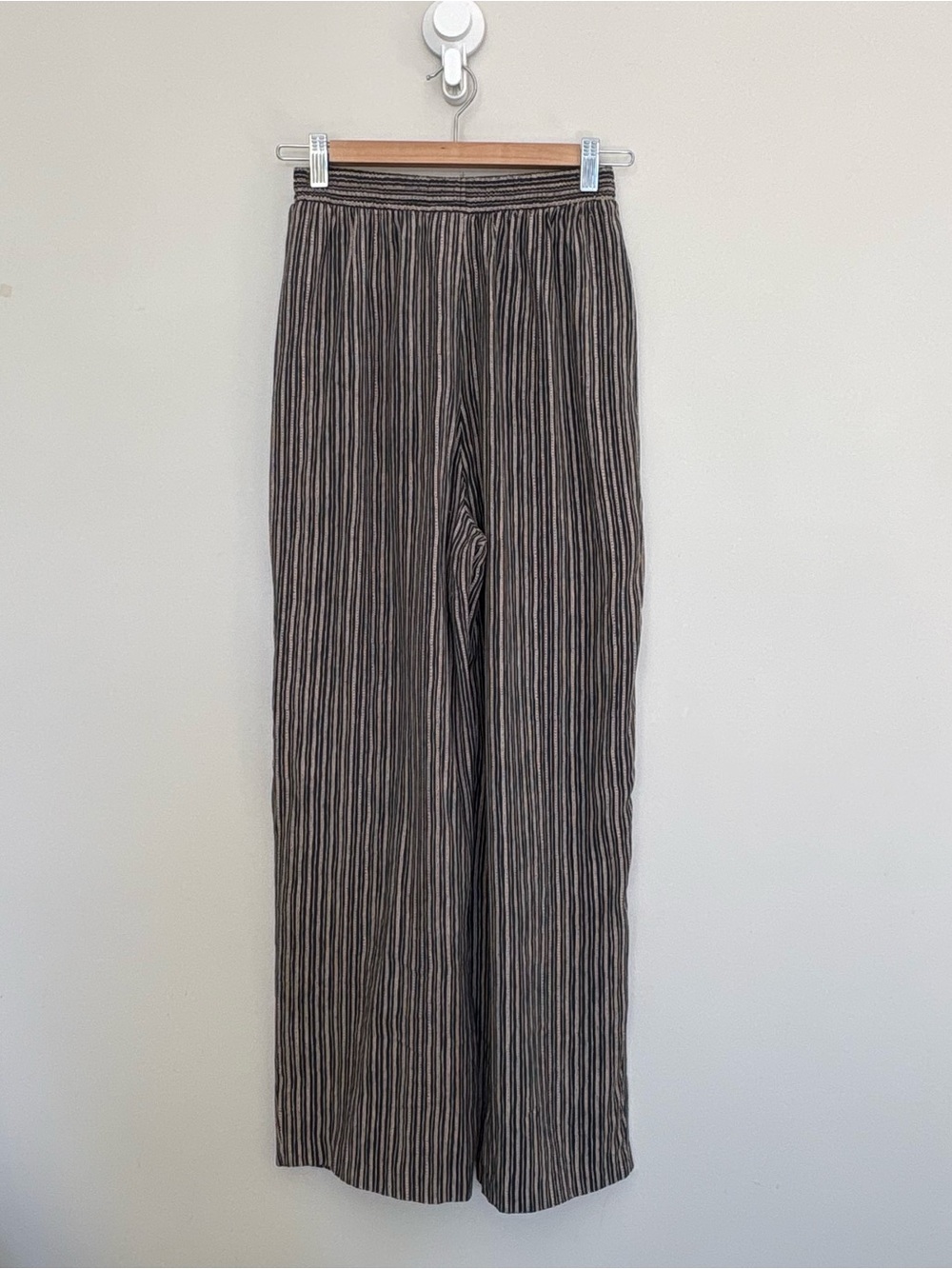 Jonathan Martin Striped Wide-Leg Boho Pants - Size XS/S